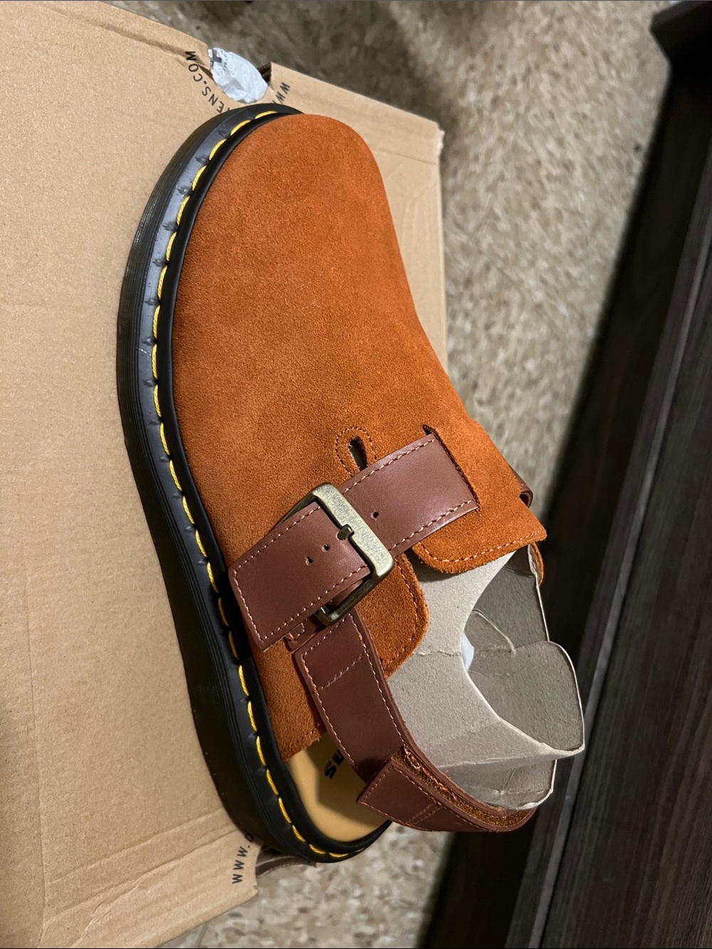 *Brand New, never worn* Dr. Martens Jorge II - Rust Tan+Saddle Tan